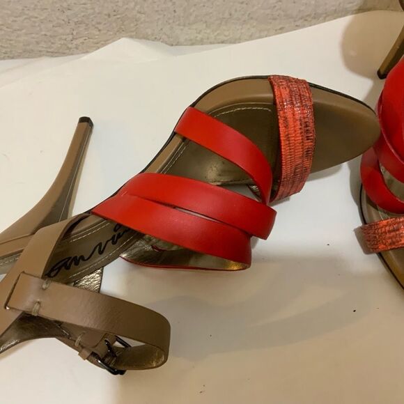 Lanvin/ Heels/ Sandals/ leather size 9 - Picture 15 of 15